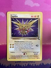 Pokemon Card Zapdos Fossil Rare 30/62 Near Mint Condition picture