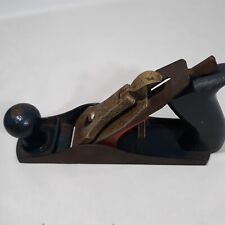 Vintage Stanley Handyman Wood Hand Plane Smooth Bottom Made in USA H1203 picture