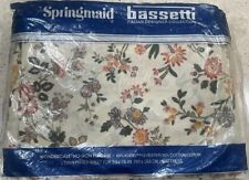 Vtg Springmaid Wondercale Fitted Sheet Bassetti Italian Collection NOS picture