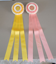 Vintage All American Youth Horse Show Ribbons Large 90s Equestrian Decor picture