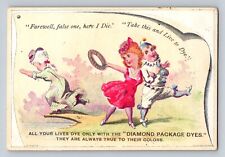 Diamond Package Dyes F A Winslow Clown Circus Saugatuck Michigan  P389 picture