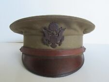 Original WWI WW1 US Army & Navy Co-Operative Co. Officer's Hat (VG Cond) picture