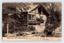 EARLY 1900'S. GRUSS AUS CAFE PICHELSWERDER. POSTCARD. FX23 picture