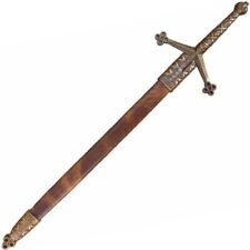 LARGE SCOTTISH CLAYMORE LETTER OPENER WITH SCABBARD picture