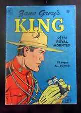 1950s 1950 Zane Grey's King of the Royal Mounted Mounties Dell 4-Color Comic 283 picture