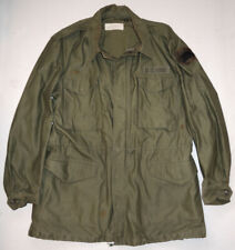 Vtg Late 50s M-51 Field Jacket Med-Long OG 107 US Army Military Early Vietnam picture
