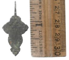 Antique 18th Century Russian Orthodox Old Believers God Jesus Cross Pendant Z150 picture