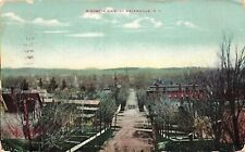 1908 NEW YORK POSTCARD: AERIAL VIEW OF WATERVILLE, NY picture