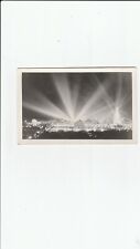 RPPC POSTCARD  G.G. I. SAN FRANCISCO, CA NIGHT ILLUMINATION WORLD FAIR  1939 picture