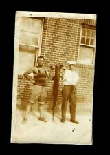 c1930's Portrait Photo of 2 Man Holding Their Catch of the Day, Large Fish picture