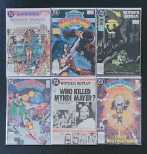 Wonder Woman 1987 13 18 19 20 21 and Annual #1, lot of 6 DC Comics picture