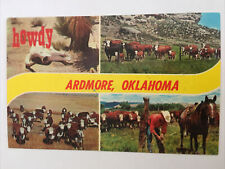 Howdy Ardmore Oklahoma Vintage Postcard picture