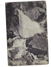 c1918 Spanish Creek Falls Bozeman Montana MT EC Kropp Postcard POSTED picture
