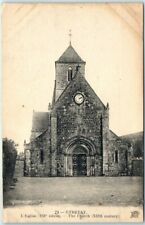 Postcard - The Church (12th Century) - Étretat, France picture
