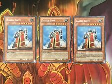 PTDN-EN091 3x Castle Gate  Rare Yu-Gi-Oh Cards Playset picture
