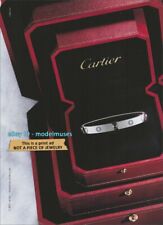 CARTIER 1-Page Magazine PRINT AD 2006 love bracelet picture