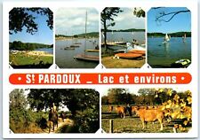 Postcard - Lake and surroundings - Saint-Pardoux, France picture