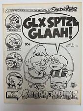 FANZINE ~ GLX SPTZL GLAAH # 1 ~ 1977 ~ Sheldon Mayer SUGAR & SPIKE ~ 28 Pages picture