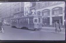 Original NYCTS Brooklyn Trolley New York City Vintage BQT Film Photo Negative picture