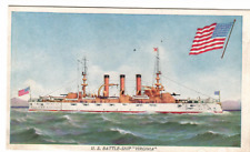 U.S.S. VIRGINIA (1904) -- (BB-13) - U.S. Navy picture