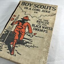 Vintage  1913 Boy Scout Novel, Boy Scouts on a Long Hike picture