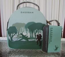 Star Wars Loungefly Dagobah Mini Backpack & Zip Pouch Convertible Bag NWT picture