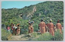 Postcard Native American Ramona Outdoor Play picture