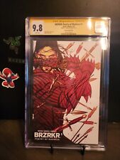 SDCC 2023 Boom Studios BRZRKR Poetry of Madness #1 CGC 9.8 Signature Frison picture