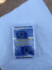 Playing Cards Deck European Union Flag Unused Made In Belgium picture
