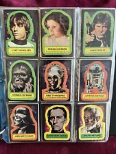 1977 Star Wars Complete Set (series 1-5) With All 55 Stickers picture