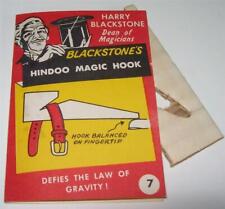 1962 Harry Blackstone's Philadelphia Gum Magic Trick #7 Hindoo Magic Hook picture
