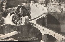 Postcard Roosevelt Dam Salt River Valley Near Phoenix Arizona AZ Albertype picture