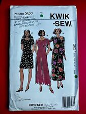 Misses Dress Sewing Pattern Kwik Sew 2627 XS Small Medium Large XL UNCUT Sealed picture