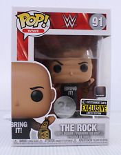 F3 Funko Pop WWE THE ROCK EE Entertainment Earth Exclusive Vinyl Figure 91 picture