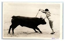 Postcard Bull Fighter 