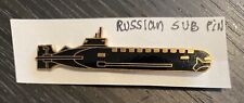 Vintage Russian Navy Attack SUBMARINE SQUADRON Pin Badge Northern Fleet picture