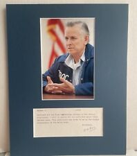 Convicted ASSASSIN James Earl Ray, autograph note and photograph  w/COA picture