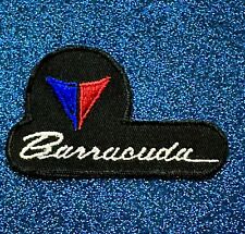 Vintage Barracuda Automotive Racing Team Patch  ~ RARE picture