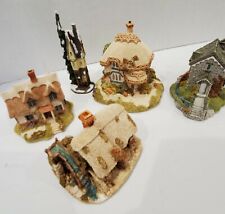 Four Miniature Houses Lilliput Lane + Ganz Ash Nook/Titmouse /Watermill /Helmere picture