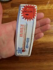 Rare vintage North Carolina Charlotte LaPointe Chevrolet thermometer Sign  picture