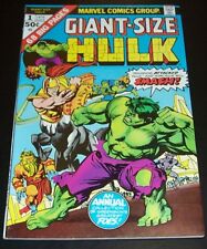 INCREDIBLE HULK Giant Size 1, Inhumans, Stan Lee, Marie Severin, Bag&Board picture