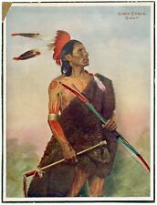 Antique Sioux Indian Chief Good Eagle: Frank A Rinehart Native American - 1901 picture