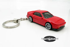 Nissan Silvia Red Car Rare Novelty Keychain 1:64 Diecast picture