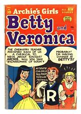 Archie's Girls Betty and Veronica #10 VG 4.0 1953 picture