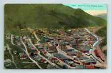 c1928 DB Postcard Wallace ID Bird's Eye Aerial View Valley Mountains picture