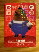 Animal Crossing: New Horizons ACNH Resetti 309 Amiibo Card picture