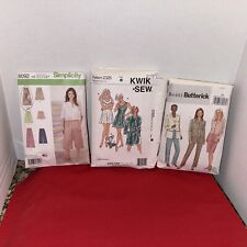Lot of 3 Vintage Woman's Clothing Sew News Sewing Patterns Pattern Used picture