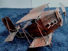 George Imports Tin Metal Propeller Biplane Airplane Music Box Plane 10