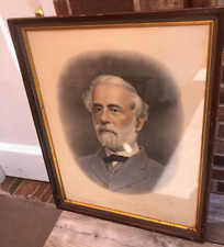 Antique Robert E Lee After Photo From Life Engraved By A.B. Walter 25