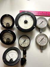 Lot of 10Vintage Gauges Western Electric Weston Voltmeter Compression STEAMPUNK picture